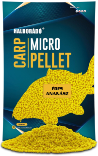 Pelety HALDORADO Carp Micro Pellet 600g Sladký ananás