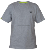 Tričko Matrix Minimal Light Grey Marl T Shirt veľkosť XXL