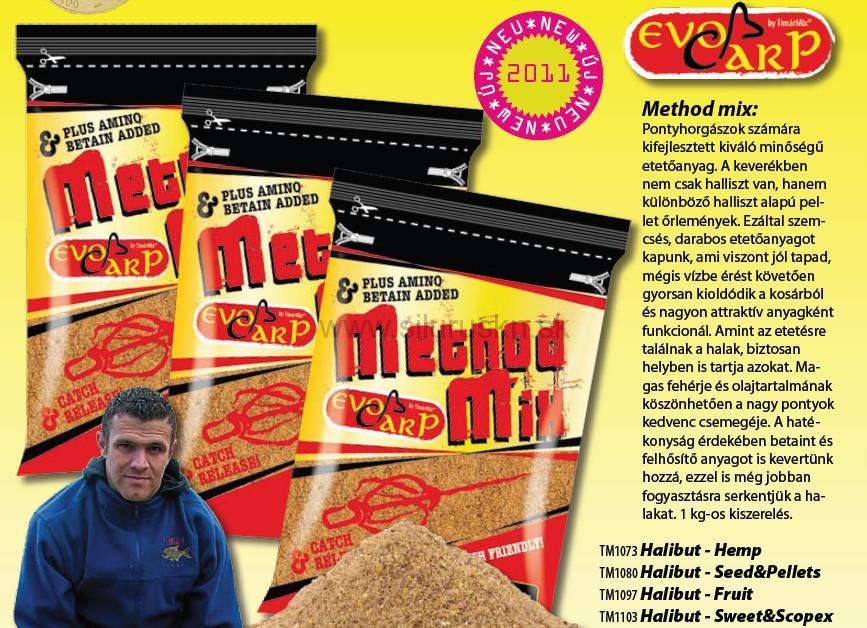 Krmivo Tímár Mix Fanatical Method mix 1kg Ryba+krill