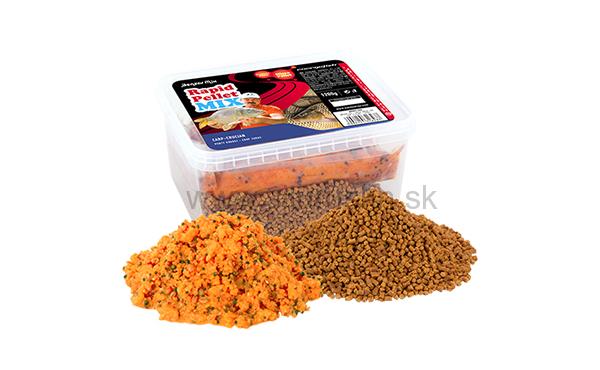 Pelety Benzár Mix Rapid Pelety Jahoda 1200g