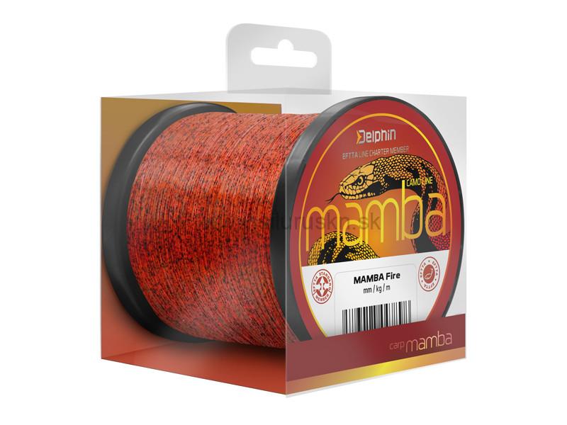 Vlasec Delphin MAMBA Carp / Fire 0,32mm 7,4kg 600m