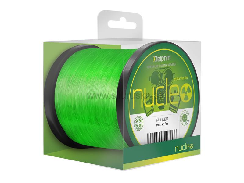 Vlasec Delphin NUCLEO / fluo zelený 0,30mm 7,7kg 1200m
