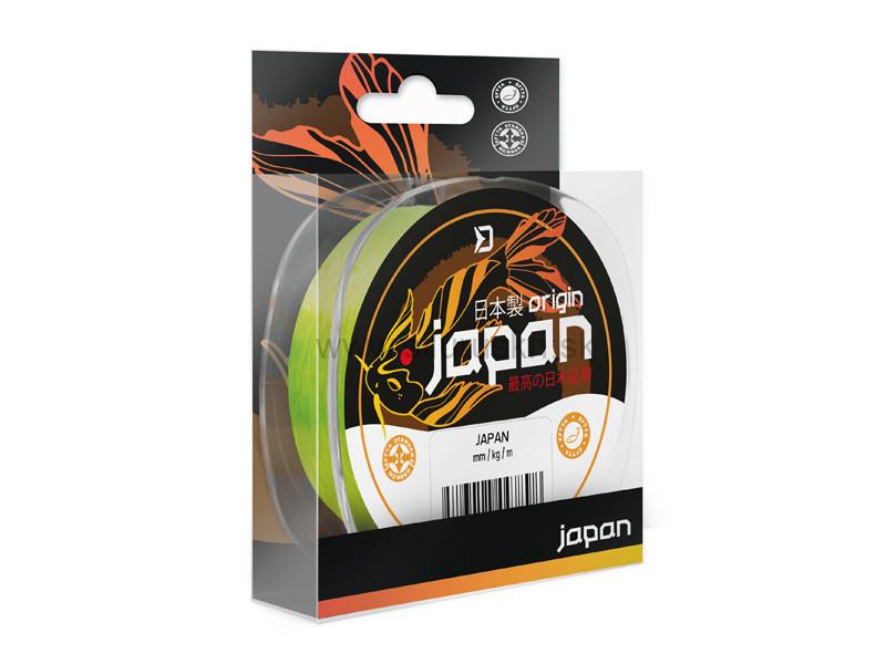 Vlasec Delphin JAPAN Origin / Fluo žltá 0,181mm 2,91kg 350m