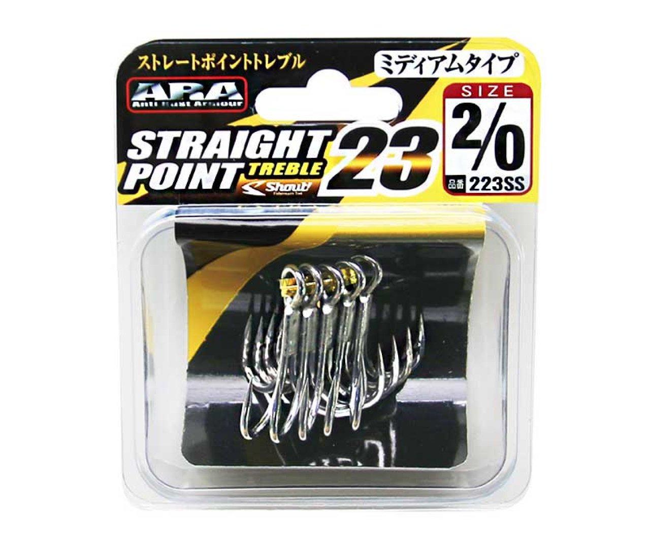 Trojháčiky 223SS Sasame Straight Point - č. 3/0