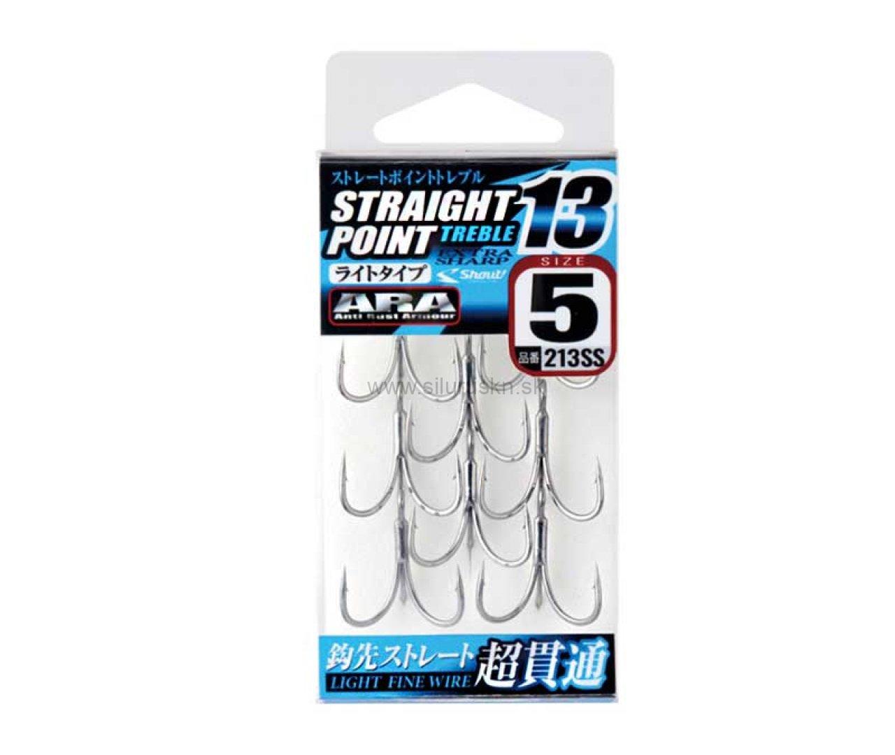 Trojháčiky 213SS Sasame Straight Point - č. 2