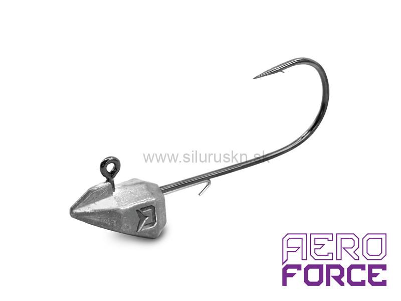 Standup jig s držiakom Delphin AeroFORCE / 5ks 15g- výber z viacerých veľkostí