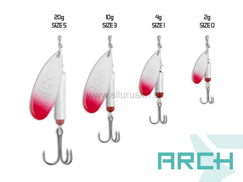 Rotačka Delphin ARCH 10g/Veľ.3/METAL