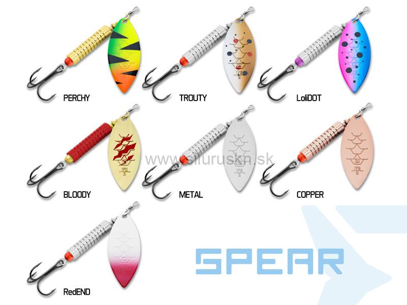 Rotačka Delphin SPEAR 6,2g/Veľ.1/RedEND