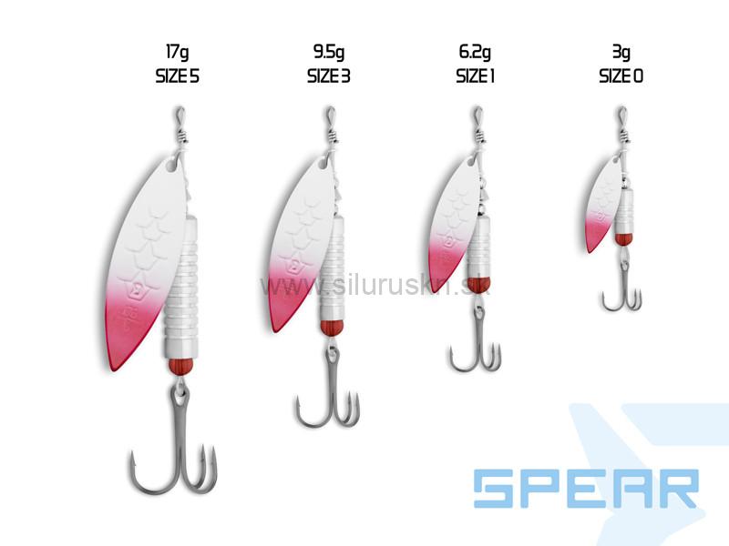 Rotačka Delphin SPEAR 6,2g/Veľ.1/RedEND