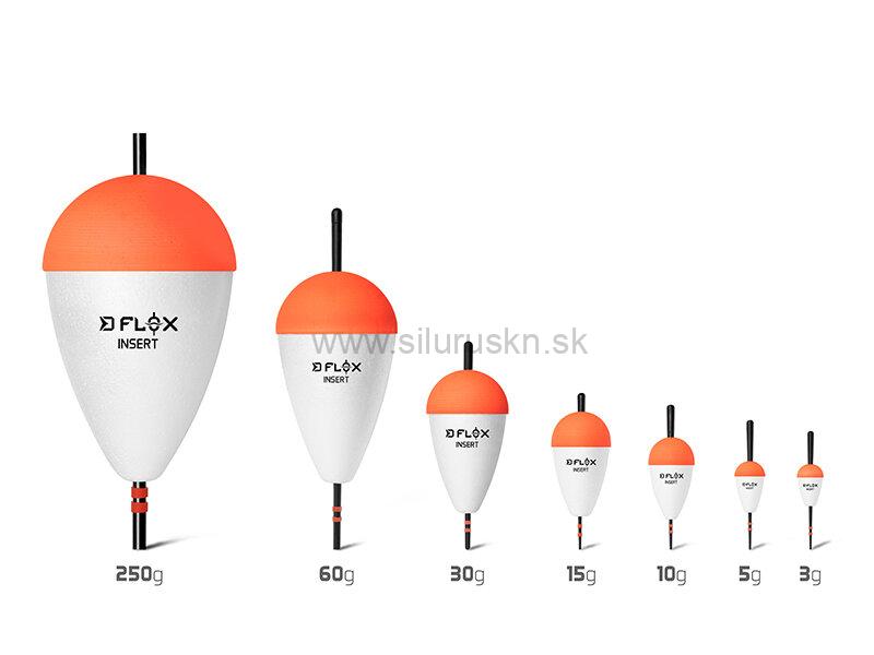 Polystyrénový plavák Delphin Flox Insert 60g