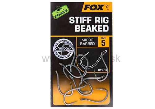 Háčiky FOX Edges Armapoint Stiff Rig Beaked č. 4