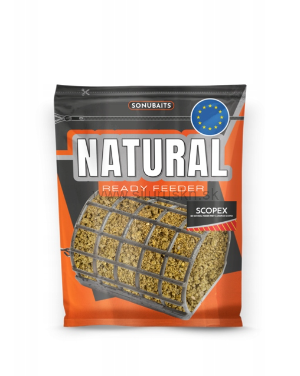 Krmivo Sonubaits Natural Ready Feeder -  Scopex
