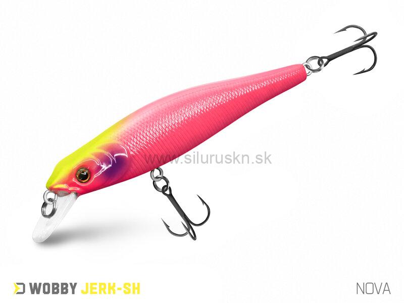 Wobler Delphin Wobby Jerk SH 8cm 6,5g suspending farba Nova