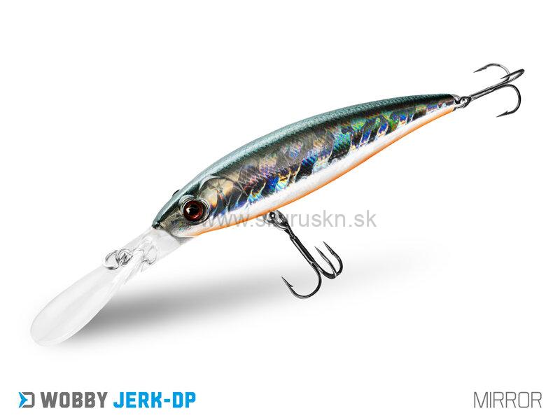 Wobler Delphin Wobby Jerk DP 9cm 12,5g suspending farba Mirror