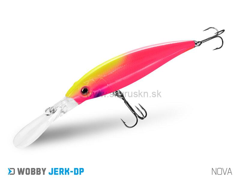 Wobler Delphin Wobby Jerk DP 9cm 12,5g suspending farba Nova