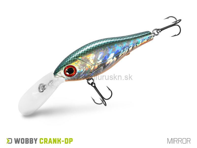 Wobler Delphin Wobby Crank DP 7cm 12g floating farba Mirror