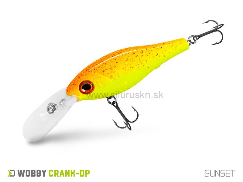 Wobler Delphin Wobby Crank DP 7cm 12g floating farba Sunset
