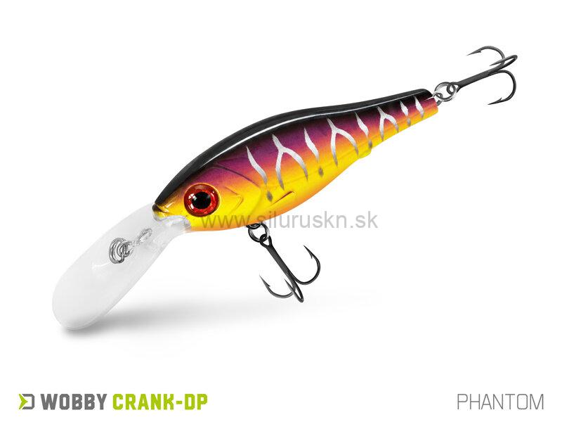 Wobler Delphin Wobby Crank DP 7cm 12g floating farba Phantom