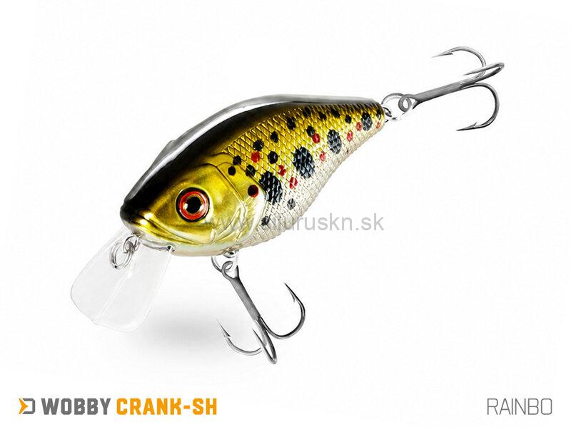 Wobler Delphin Wobby Crank SH 5cm 8g floating farba Rainbo