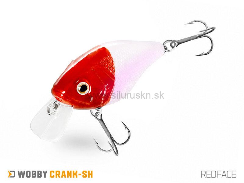 Wobler Delphin Wobby Crank SH 5cm 8g floating farba Redface