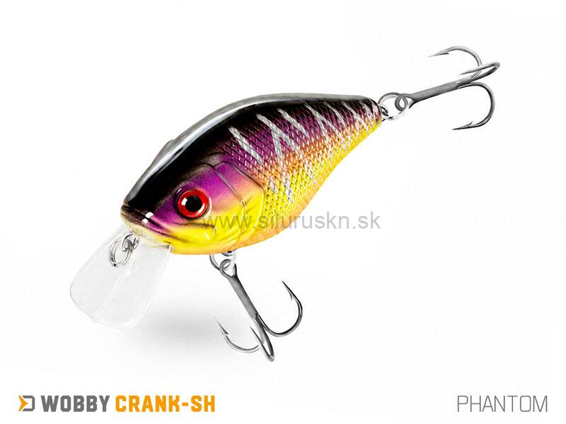 Wobler Delphin Wobby Crank SH 5cm 8g floating farba Phantom