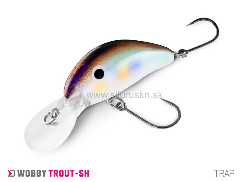 Wobler Delphin Wobby Trout SH 4cm 4g floating farba Trap