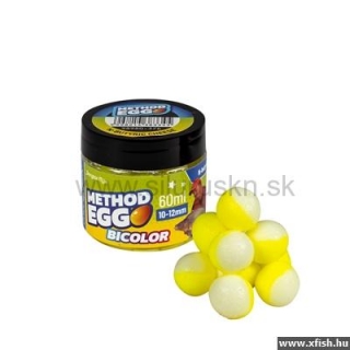 Pelety Benzár Bicolor Method Egg N-Butiric+syr 6-8mm
