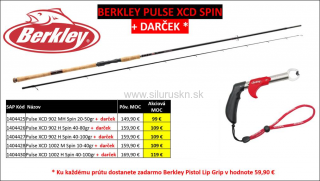 Prút Berkley Pulse XCD Spin 3,00m 10-40g + darček