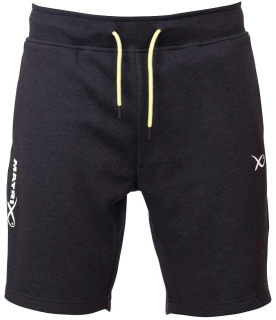 Krátke nohavice Matrix Minimal Black Marl Joggers veľkosť XL