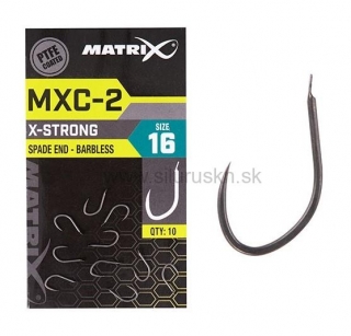 Háčiky Matrix MXC-2 Barbless Spade 10ks č.12
