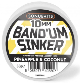 Pelety Sonubaits Bandum Sinker 8mm Ananás-Kokos