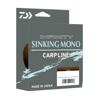 Vlasec DAIWA Infinty Sinkin Mono Dark Olive 3000m 0,34mm