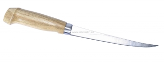 Filetovací nôž NEVIS s drevenou rúčkou a  púzdrom 28cm