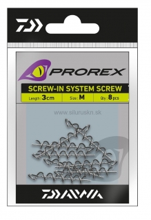 Šróbovacia špirála Daiwa Prorex Screw-In Screw veľkosť M