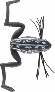 Gumenná nástraha Daiwa PROREX Micro Frog 35DF black poison
