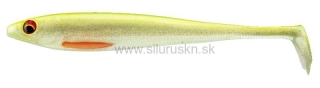 Gumenná nástraha Daiwa PROREX Duckfin Shad XL 25cm Ghost lime