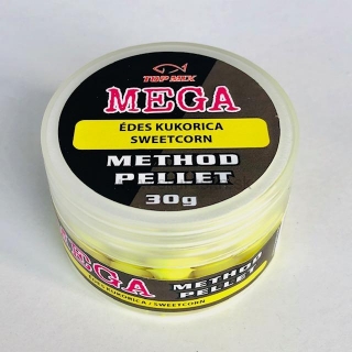 TOP MIX mega method pelety 11mm sladká kukurica 50g