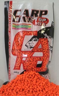 Pelety TOP MIX Carp line Fluo čokoláda+pomaranč 800g