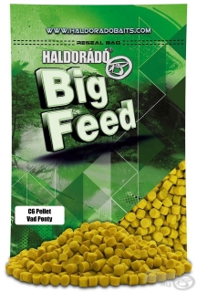 Pelety HALDORADO Big Feed - C6 Pellet - Divý kapor 900g