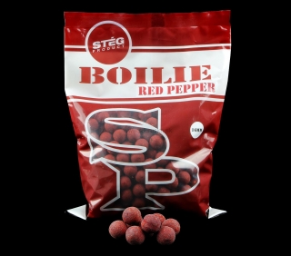 Boilies Stég 16mm 800g Red Pepper