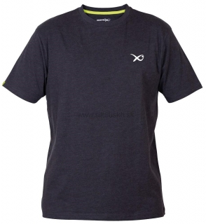 Tričko Matrix Minimal Black Marl T Shirt - výber z viacerých variantov