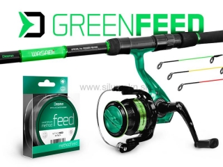 Feedrový set Delphin GreenFEED 330cm/100g+3T+0,22mm