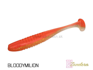 Umelá nástraha Delphin ZANDERA UVs / 5ks 10cm/BLOODY MILION