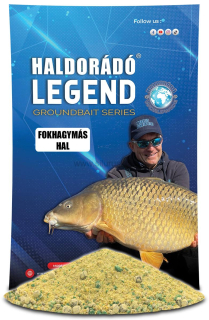 Krmivo HALDORADO Legend groundbait  Cesnaková ryba 800g