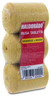 Tablety HALDORADO Tolstolobik Ananás - Banán 3ks