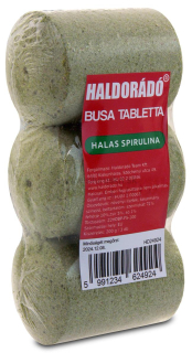 Tablety HALDORADO Tolstolobik Ryba spirulina 3ks