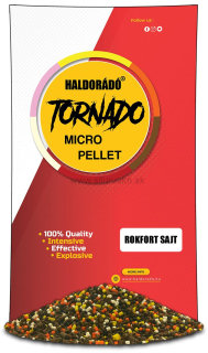 Pelety HALDORADO Tornado Micro Pellet 400g Rockfortský syr