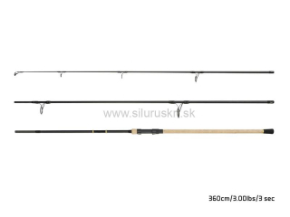 Prút Delphin ARMADA NX BlackWay Cork 360cm/3,00lbs/3 diely