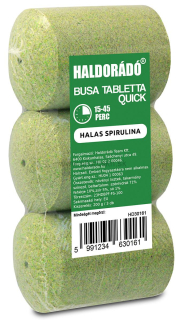 Tablety HALDORADO Tolstolobik Quick Ryba spirulina 3ks