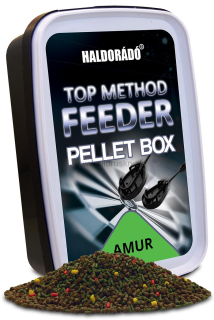 Pelety Haldorado Top Method Feeder Pellet Box 400g Amúr